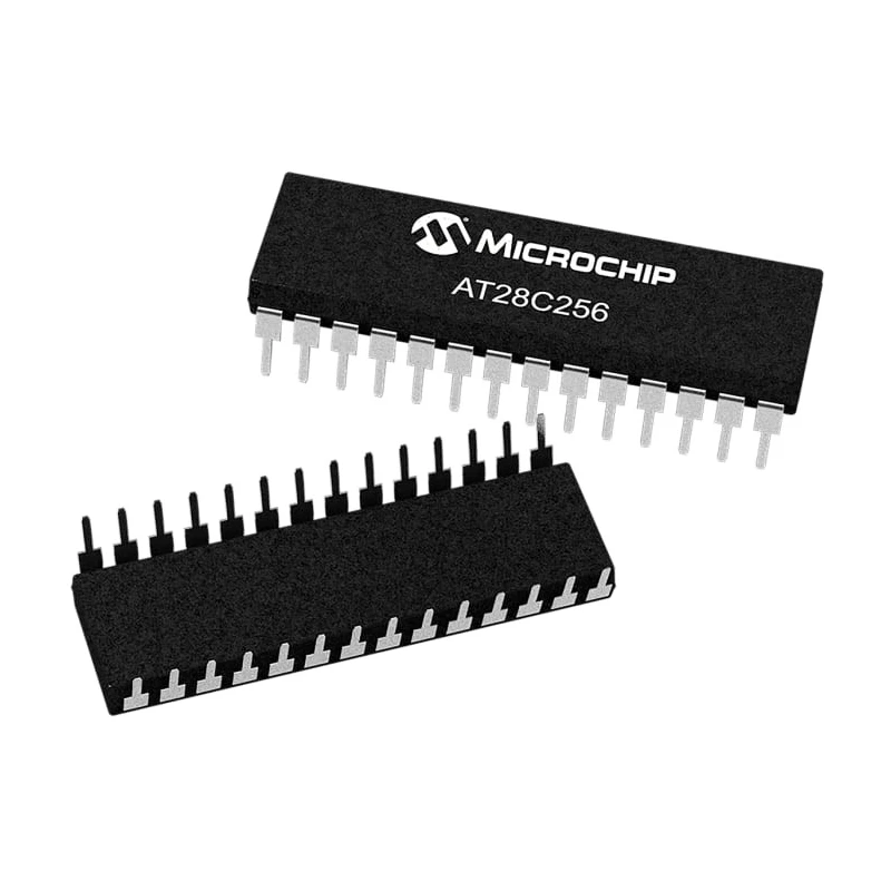 Microchip 256kB Parallel EEPROM 150ns 28-Pin PDIP Serial-2 Wire AT28C256-15PU