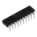 Microchip 8-bit 8051 Microcontroller AT89C2051, 4 MHz, 2kB FLASH, PDIP, 20 Pin AT89C2051