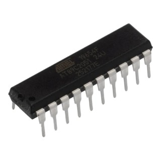 Microchip 8-bit 8051 Microcontroller AT89C2051, 4 MHz, 2kB FLASH, PDIP, 20 Pin AT89C2051