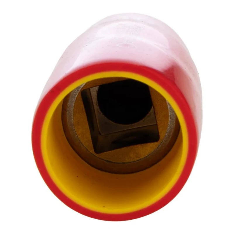 STAHLWILLE 3/8 Inch Drive T30 Torx Bit Socket Hex VDE Insulated 1000V, Chrome Alloy Steel, Gunmetal Finish, 67mm 2390030