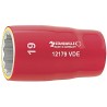 STAHLWILLE 1/2 in Drive 22 mm 12 Point Hex Socket VDE 1000V Approved, 60mm Length 3370022