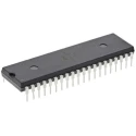 Microchip AT89C55WD 8-bit 8051 Microcontroller, 64 MHz, 20kB FLASH, PDIP, 40-Pin AT89C55WD-24PU