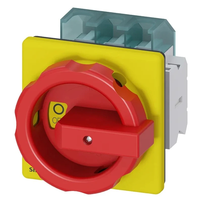 Siemens Switch Disconnector 3-Pole Enclosed, 63A, IP65 Protection, SENTRON Series 3LD2504-1TP53