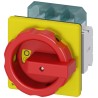 Siemens Switch Disconnector 3-Pole Enclosed, 63A, IP65 Protection, SENTRON Series 3LD2504-1TP53