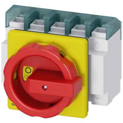 Siemens Switch Disconnector 4-Pole, Enclosed, SENTRON Series, IP65, RK5 Fuse, 100A 3LD2704-2TC53
