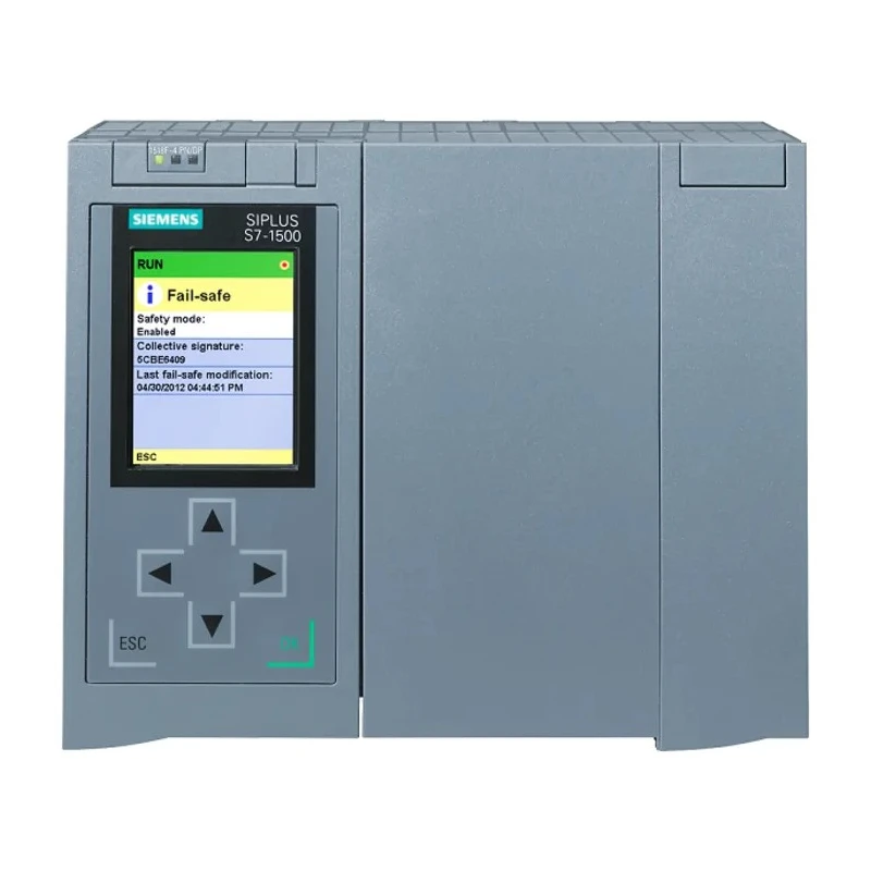 Siemens SIPLUS S7-1500 Series PLC CPU, 20 Inputs, 20 Outputs, 24V DC, 4.5MB Program Capacity, Ethernet 6AG1518-4FP00-4AB0