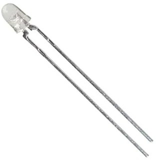 Lite-On Yellow LED Radial Through Hole, 2.1V, 80mA, LTL-4256N