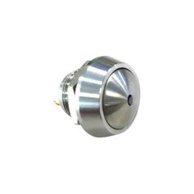 Bulgin MMPI0120 Illuminated Push Button Switch, Momentary, Panel Mount, 12 mm Cutout, SPST, Red LED, IP65, 36V MMPI0120