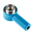 RS PRO ESD Adapter 10 mm Stud to 4 mm Banana Socket, Blue 129-4947