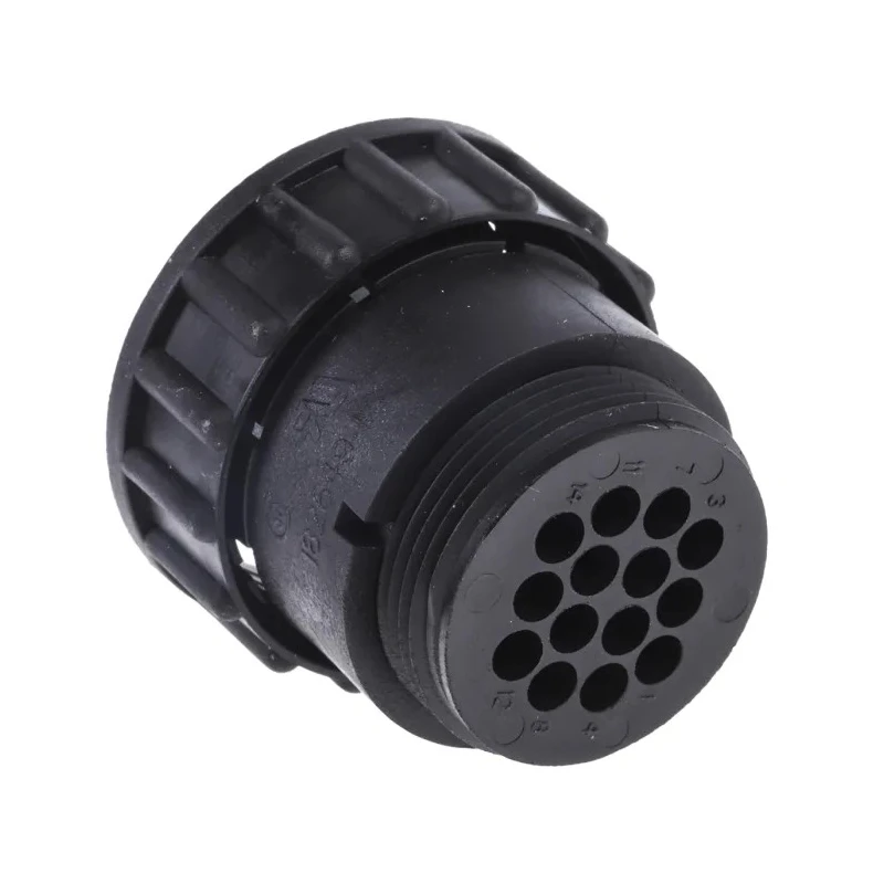 TE Connectivity Circular Connector, 14 Contacts, 13A, Plug, Male, Cable Mount, Thermoplastic, CPC Series 182649-1