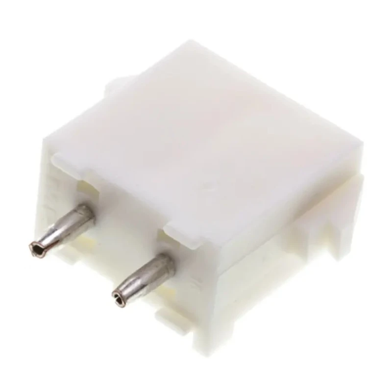 TE Connectivity Universal MATE-N-LOK Series PCB Header, 2 Contacts, 6.35 mm Pitch, Straight, Through Hole, 19A 350786-1