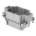 HARTING Heavy Duty Power Connector Insert, Male, 42 Contacts, 10A, 250V, HAN DD Series 09160423001