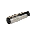 binder Miniature Circular Connector, 4 Contacts, Female Socket, IP67, Cable Mount, 6A 250V, 423 Series 99.5110.15.04