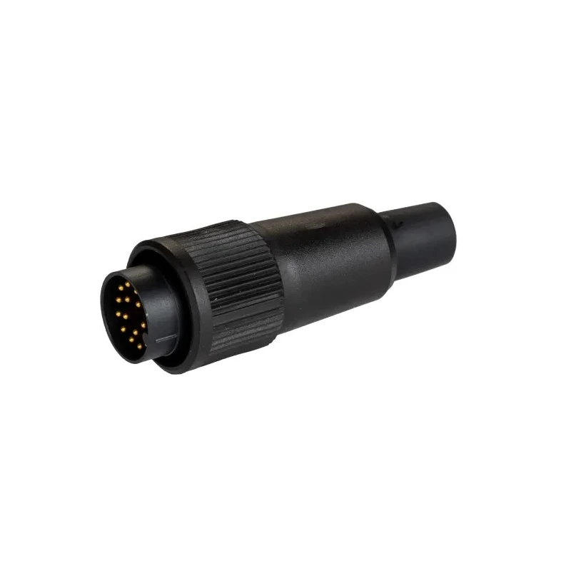 Binder Circular Connector Cable Plug 16 Contacts Miniature 3A Male IP40 60V 678 Series 99.0657.02.16