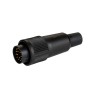 Binder Circular Connector Cable Plug 16 Contacts Miniature 3A Male IP40 60V 678 Series 99.0657.02.16