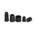 Binder Circular Connector Cable Plug 16 Contacts Miniature 3A Male IP40 60V 678 Series 99.0657.02.16