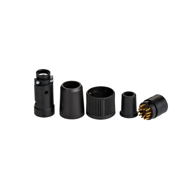 Binder Circular Connector Cable Plug 16 Contacts Miniature 3A Male IP40 60V 678 Series 99.0657.02.16