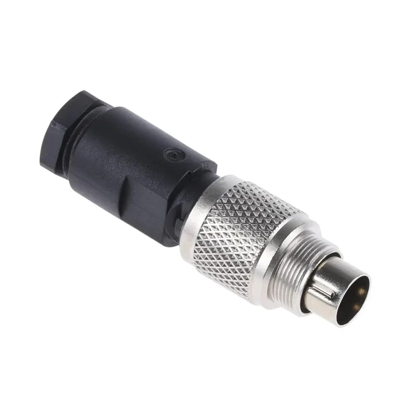 binder Circular Connector, 2 Contacts, Cable Mount Plug, Male, M9, IP67, 4A, 125V, 712 Series 99-0401-00-02