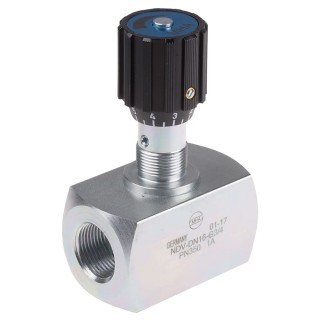 RS PRO In Line Mount Hydraulic Flow Control Valve, G 3/4 Port, 350 bar, 175 L/min, Steel Body 243-5559