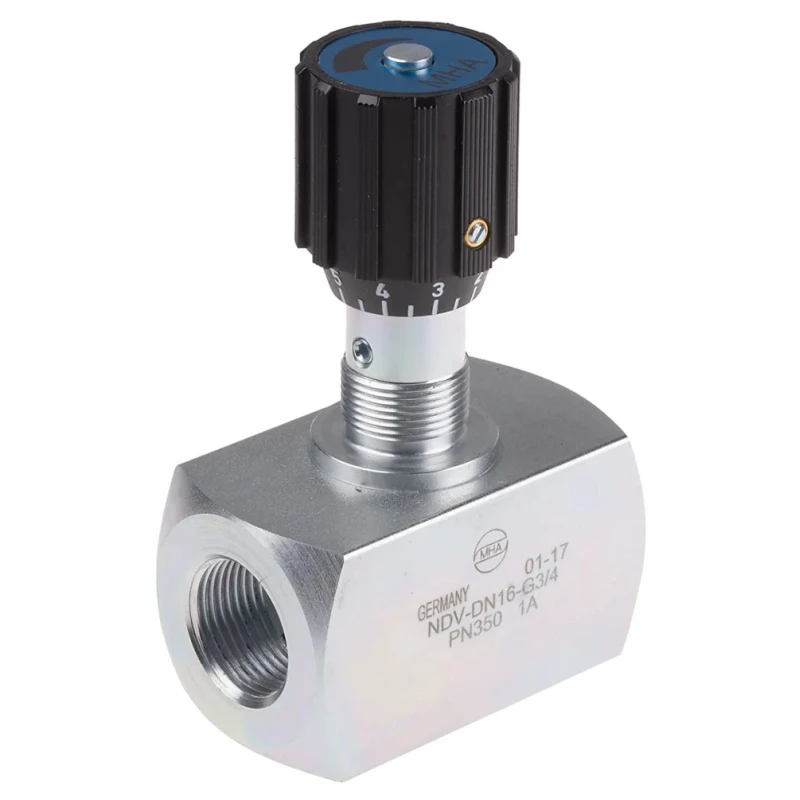 RS PRO In Line Mount Hydraulic Flow Control Valve, G 3/4 Port, 350 bar, 175 L/min, Steel Body 243-5559