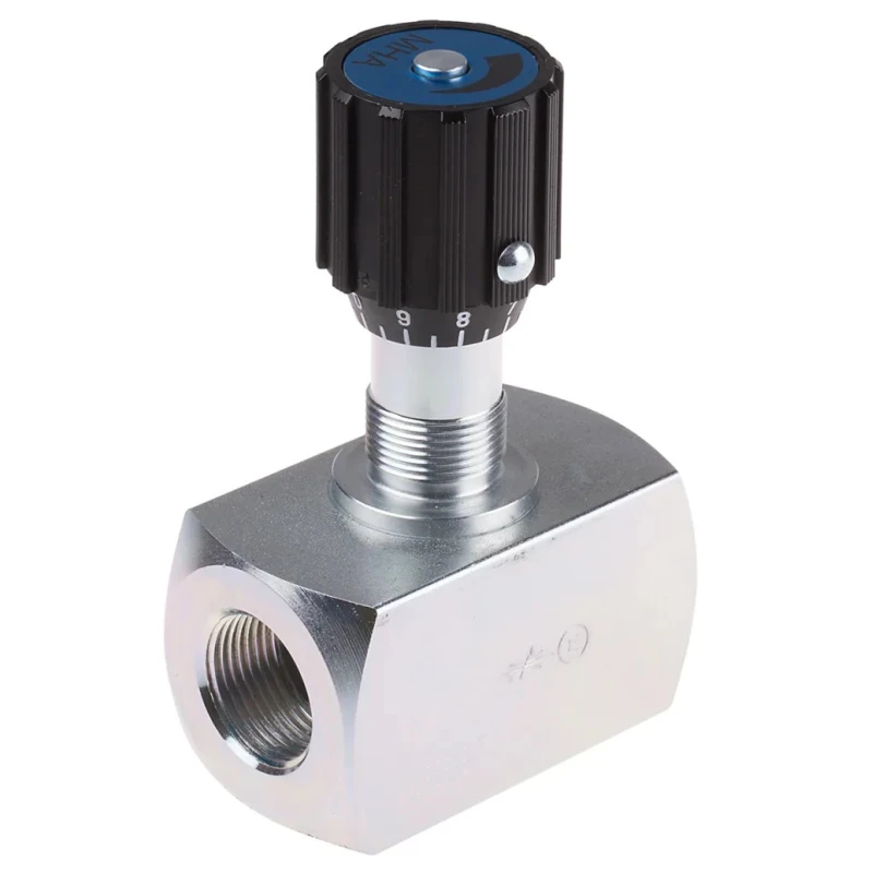 RS PRO In Line Mount Hydraulic Flow Control Valve, G 3/4 Port, 350 bar, 175 L/min, Steel Body 243-5559