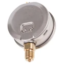 WIKA Pressure Gauge 100 mm Dial, Stainless Steel Case, 100 bar, Male, Bottom Entry 7075619