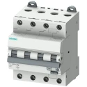 Siemens Residual Current Circuit Breaker with Overload Protection, 16A, 4-Pole, 300mA, DIN Rail, 400V, Type C 5SU1646-7FP16