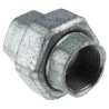 Georg Fischer Black Oxide Malleable Iron Tap Adapter, Female G to Female BSPP, 3/4 in, Maximum Pressure 25 bar, 770340105