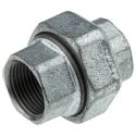 Georg Fischer Black Oxide Malleable Iron Tap Adapter, Female G to Female BSPP, 3/4 in, Maximum Pressure 25 bar, 770340105
