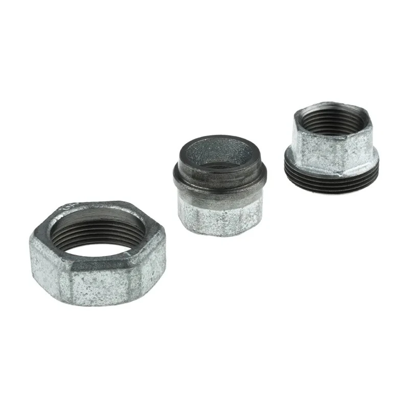 Georg Fischer Black Oxide Malleable Iron Tap Adapter, Female G to Female BSPP, 3/4 in, Maximum Pressure 25 bar, 770340105