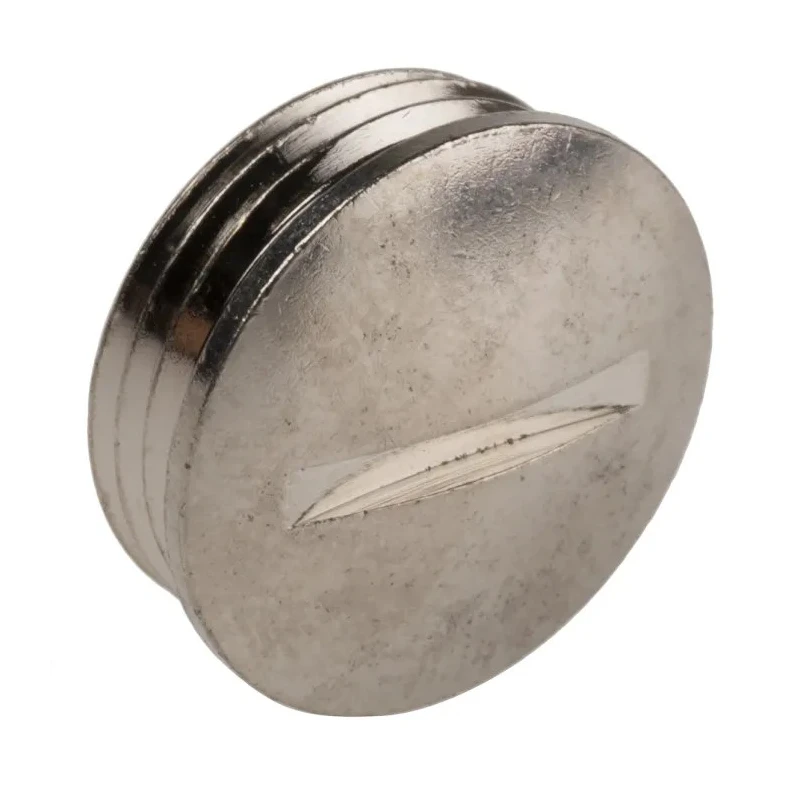 Lapp Nickel Plated Brass Cable Gland Blanking Plug PG16, 20 mm Diameter, IP54, SKINDICHT BL 
