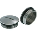 Lapp Nickel Plated Brass Cable Gland Blanking Plug PG16, 20 mm Diameter, IP54, SKINDICHT BL 
