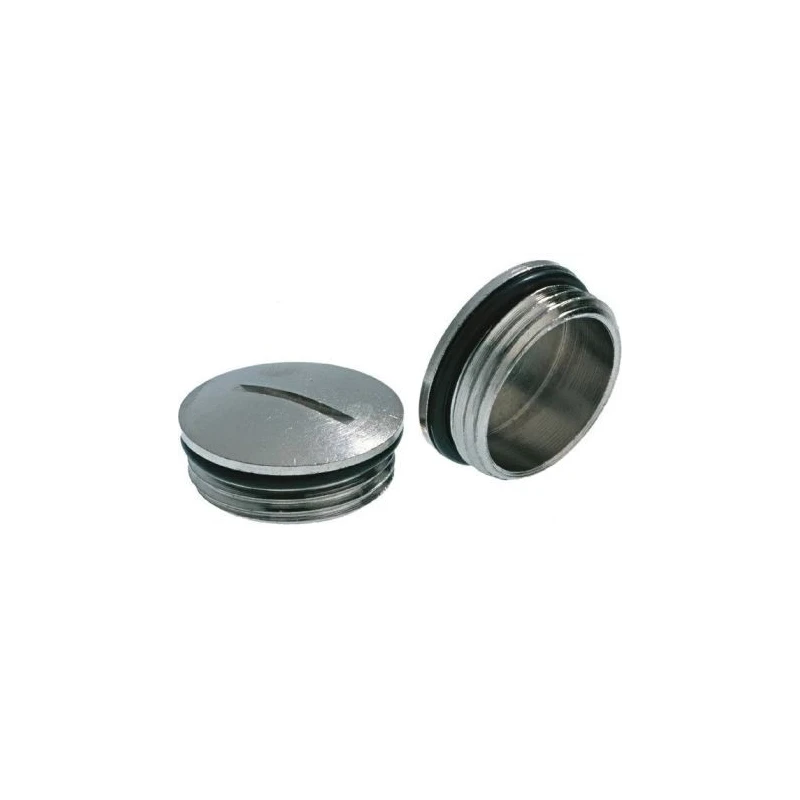 Lapp Nickel Plated Brass Cable Gland Blanking Plug PG16, 20 mm Diameter, IP54, SKINDICHT BL 