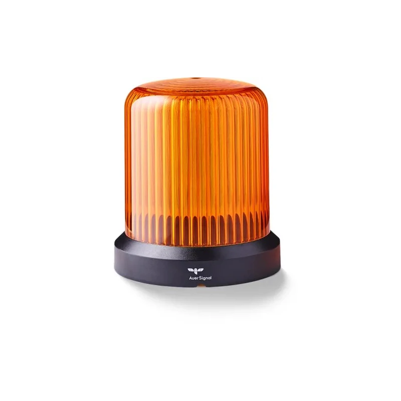 AUER Signal RDC Series Amber LED Beacon 240V AC Steady, Polycarbonate, IP66, 110mm Base 850501313