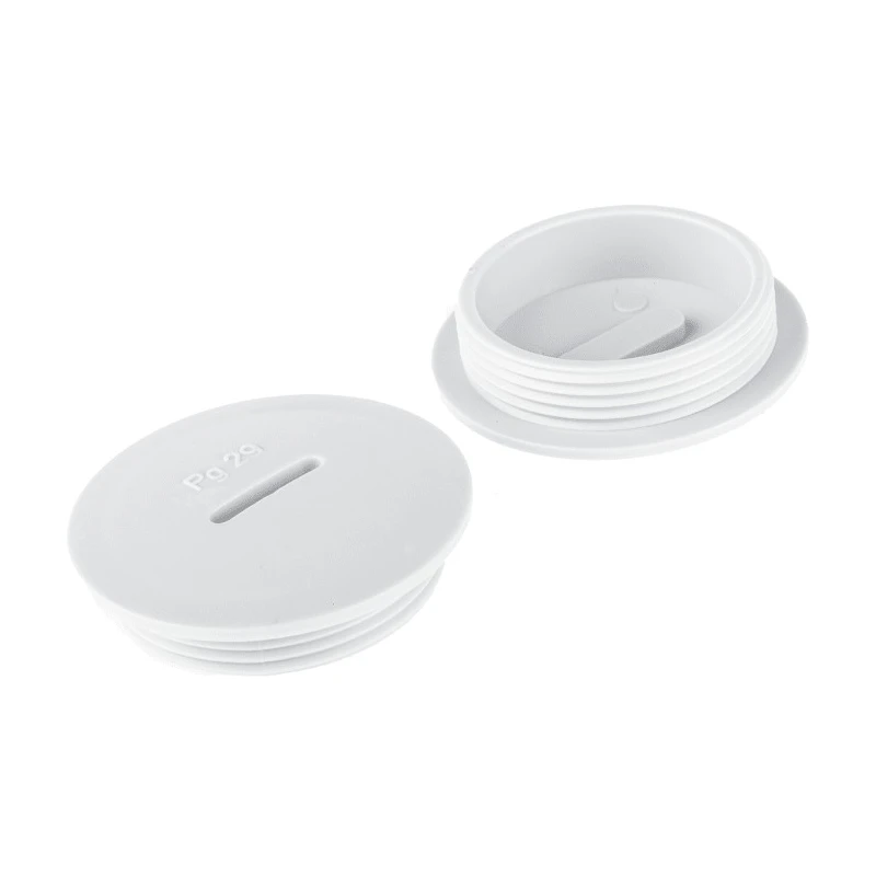 Lapp PG42 Thread Polystyrene Blanking Plug, 44 mm Diameter, IP54, Light Grey 