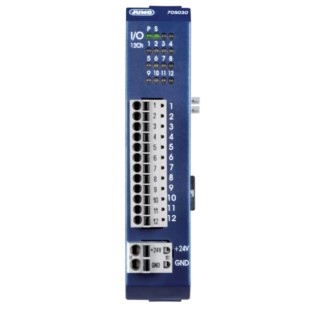 Jumo Digital I/O Module variTRON DIN Rail Digital Inputs/Outputs 12 Channels 705030/36/000