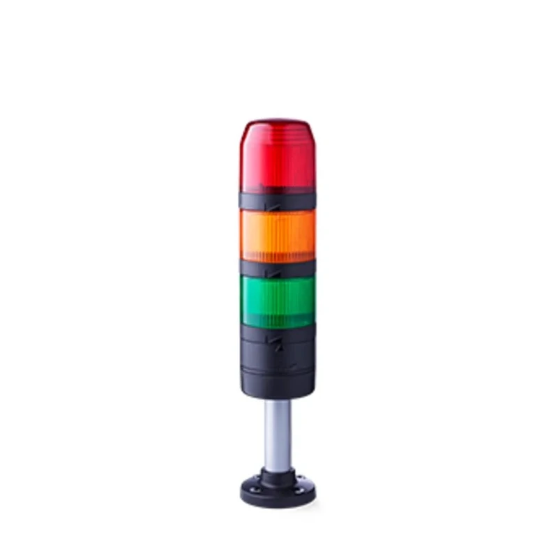 AUER Signal Modul-Perfect 70 Signal Tower Multitone Module, Amber, Red, Green, MP3/Voice Output, Tube Mount, 24V PC7-Q07