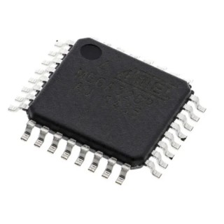 Atmel AU 8-Bit AVR megaAVR Microcontroller, 20 MHz, 32kB Flash, 32-Pin TQFP ATmega328P