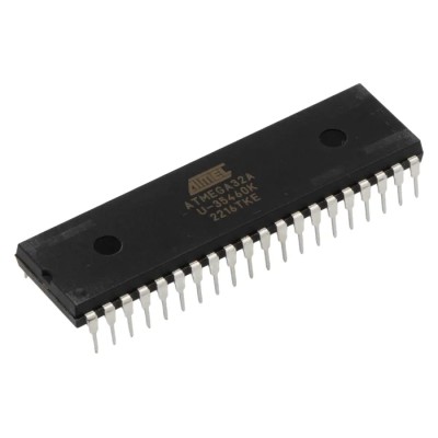 Microchip ATMEGA32A-PU 8-bit AVR Microcontroller, 16 MHz, 32kB FLASH, PDIP, 40-Pin, ATMEGA32A-PU