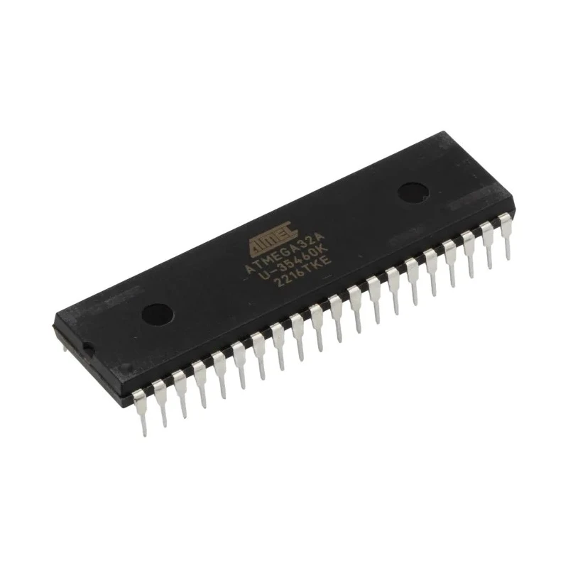 Microchip ATMEGA32A-PU 8-bit AVR Microcontroller, 16 MHz, 32kB FLASH, PDIP, 40-Pin, ATMEGA32A-PU