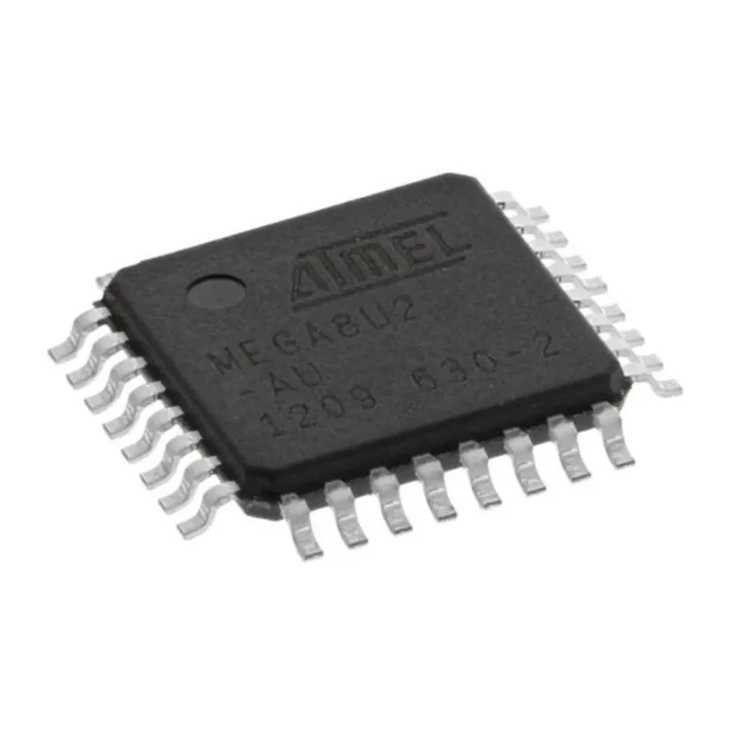 Microchip 8-bit AVR ATMEGA8U2 Microcontroller, 16 MHz, 8kB Flash, 32-Pin TQFP ATMEGA8U2-AU
