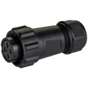 RS PRO Circular Connector, 4 Contacts, Female Cable Plug, IP68, 30A, 500V, SP21 Series 131-6384