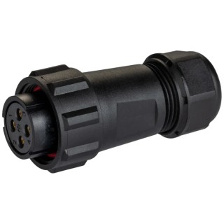 RS PRO Circular Connector, 4 Contacts, Female Cable Plug, IP68, 30A, 500V, SP21 Series 131-6384