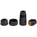 RS PRO Circular Connector, 4 Contacts, Female Cable Plug, IP68, 30A, 500V, SP21 Series 131-6384