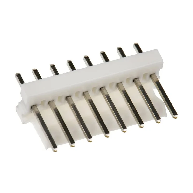 TE Connectivity MTA-100 Series Straight Through Hole Pin Header 8 Contacts, 2.54 mm Pitch, 1 Row, Unshrouded 640456-8