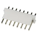 TE Connectivity MTA-100 Series Straight Through Hole Pin Header 8 Contacts, 2.54 mm Pitch, 1 Row, Unshrouded 640456-8