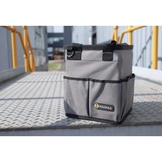 CK Polyester Tool Bag with Shoulder Strap, 8 Pockets, 250mm x 250mm x 275mm MA2637