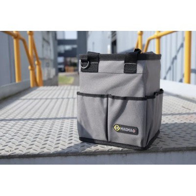 CK Polyester Tool Bag with Shoulder Strap, 8 Pockets, 250mm x 250mm x 275mm MA2637