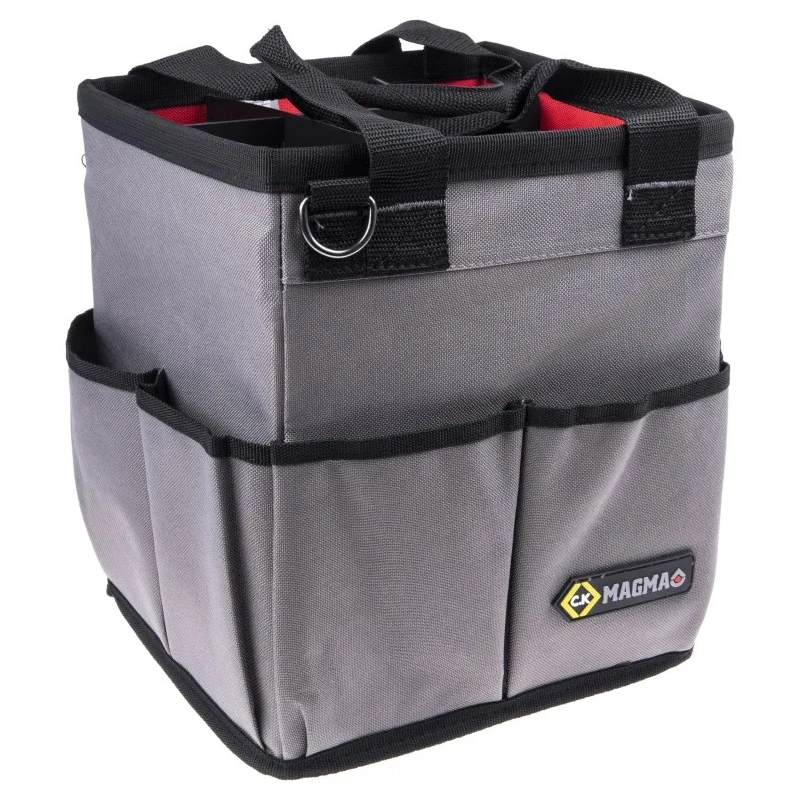 CK Polyester Tool Bag with Shoulder Strap, 8 Pockets, 250mm x 250mm x 275mm MA2637