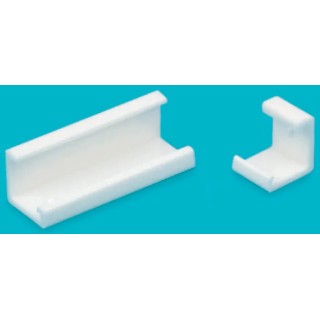 TE Connectivity Cover for MTA-100 Series Polyester, White 1-640550-0